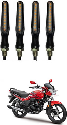 PRTEK Front, Side LED Indicator Light for Hero Passion X Pro(Orange)