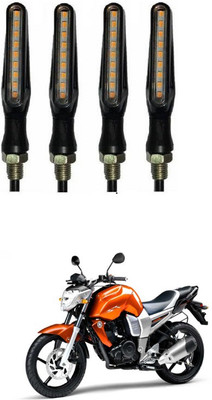 PRTEK Front, Side LED Indicator Light for Yamaha FZ16(Orange)