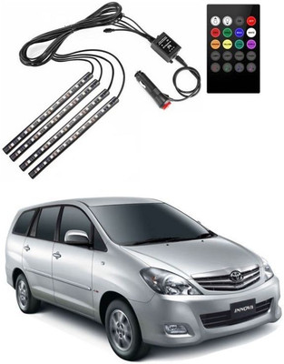 PRTEK /Wireless Remote Control Light 0145 Interior Light Car, Van, Truck LED for Toyota (12 V, 55 W)(Innova, Pack of 1)