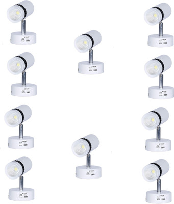D'Mak Track Light Wall Lamp With Bulb(Pack of 10)