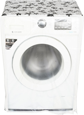 Fab Genie Front Loading Washing Machine  Cover(Width: 59.8 cm, Black)