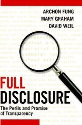 Full Disclosure(English, Hardcover, Fung Archon)