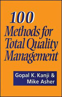 100 Methods for Total Quality Management(English, Paperback, Kanji Gopal K)