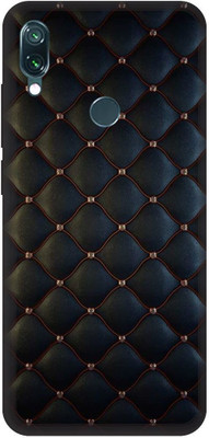 PHONE MILALEY.COM Back Cover for Redmi NOTE 7PRO(Ruby, gem, stone, bow, padded, girly, red,, Waterproof)