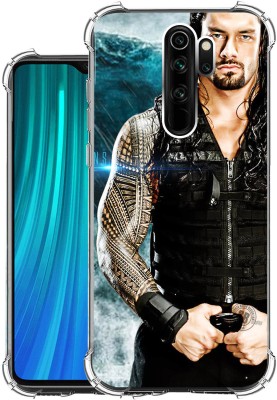 SNAZZY Back Cover for mi redmi note 8 pro(Black, Shock Proof, Silicon, Pack of: 1)