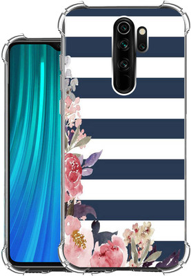 ONLITE Back Cover for Mi Redmi Note 8 Pro(Blue, Shock Proof, Silicon, Pack of: 1)
