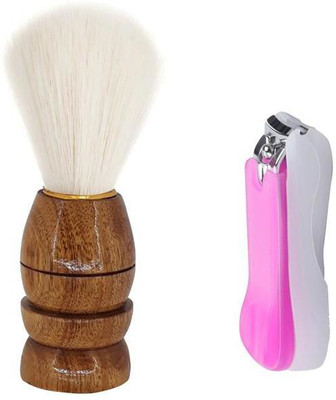 Angel Infinite Shaving Brush and Nail Clipper(2 Items in the set)