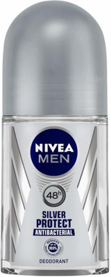 NIVEA MEN Silver Protect Anti-Bacterial Roll-On Deodorant Roll-on  -  For Men(50 ml)