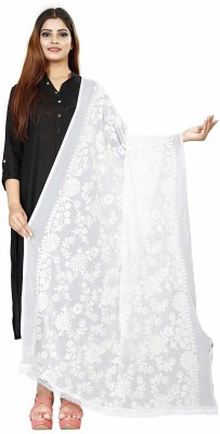 Dhyani Fashion Chiffon Embroidered Women Dupatta