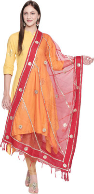 DUPATTA BAZAAR Cotton Blend Embellished Women Dupatta