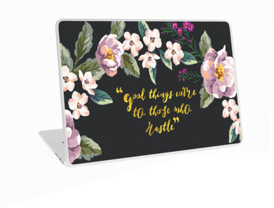 Galaxsia Good Things Laptop Skin/Sticker/Cover Vinyl Laptop Skin Compatible for 15.6 inch(Theme: Illustrations)