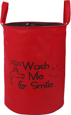 E-Retailer 45 L Red Laundry Bag(PVC)