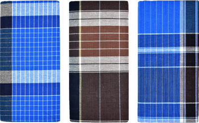 IXORA Checkered Multicolor Lungi