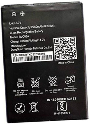 OTD Mobile Battery For LYF Reliance Wind 7 (RLC03A)
