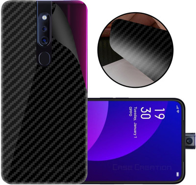 CASE CREATION Oppo F11 Pro Back skin Sticker Mobile Skin(Black)