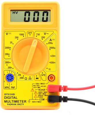 FADMAN Basic Home Machine Digital Multimeter(2000 Counts)