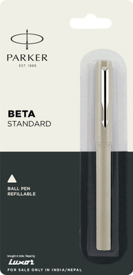 PARKER Beta Standard CT (systemark) L.Grey Ball Pen  (Ink Color – Blue) For Rs. 55 @ 54 %