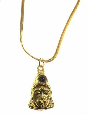 ALPHANOT HANUMAN CHALISA YANTRA WITH GOLD PLATED CHAIN WITH LUXURY BOX PACKING Gold-plated Metal Pendant Set