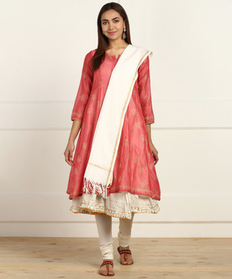 biba-printed-kurta-churidar-dupatta-set-1