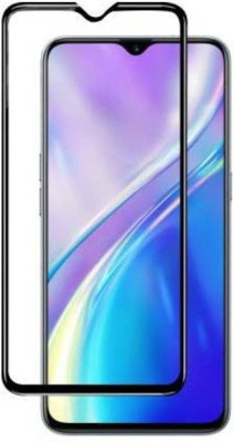 BeeVault Edge To Edge Tempered Glass for Realme XT, Realme X2(Pack of 1)