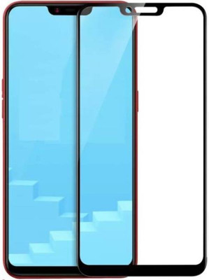 BeeVault Edge To Edge Tempered Glass for Realme C1(Pack of 1)