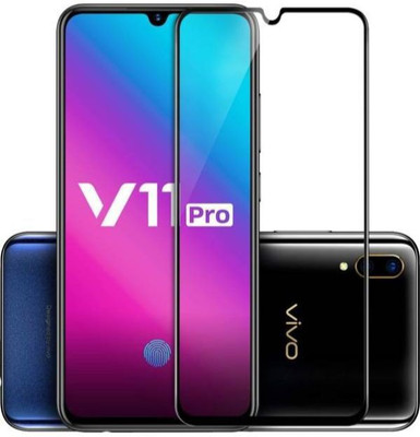 BeeVault Edge To Edge Tempered Glass for Vivo V11 Pro(Pack of 1)