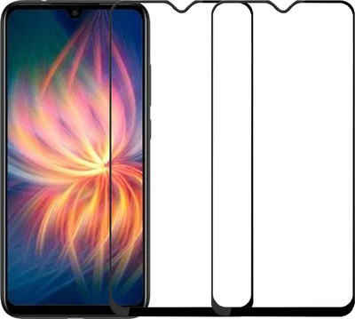 Karpine Edge To Edge Tempered Glass for Mi Redmi 8, Mi Redmi 8A(Pack of 2)