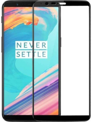 BeeVault Edge To Edge Tempered Glass for OnePlus 5T(Pack of 1)