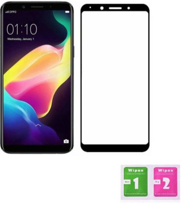 BeeVault Edge To Edge Tempered Glass for Oppo F5 Youth(Pack of 1)