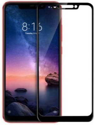 BeeVault Edge To Edge Tempered Glass for Mi Redmi Note 6 Pro(Pack of 1)