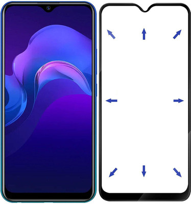 eCase Edge To Edge Tempered Glass for Vivo Y15(Pack of 1)
