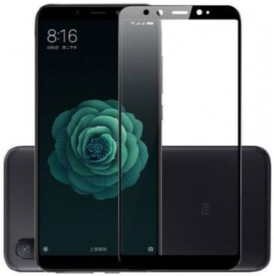 BeeVault Edge To Edge Tempered Glass for Mi A2(Pack of 1)