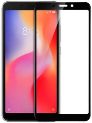 BeeVault Edge To Edge Tempered Glass for Mi Redmi 6A(Pack of 1)