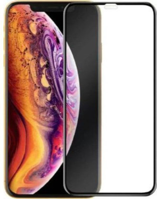 BeeVault Edge To Edge Tempered Glass for Apple iPhone XS(Pack of 1)