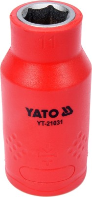 YATO YatoYT-21031Chrome-vanadiumwithinsulationupto1000V Socket Set(Pack of 1)