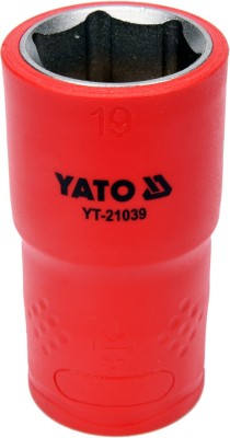 YATO YatoYT-21039Chrome-vanadiumwithinsulationupto1000V Socket Set(Pack of 1)