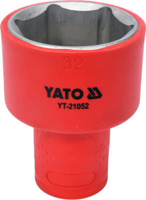 YATO YatoYT-21052Chrome-vanadiumwithinsulationupto1000V Socket Set(Pack of 1)
