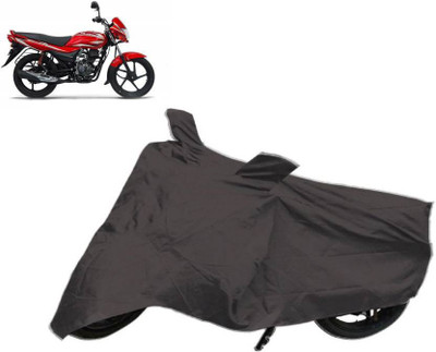 COVERPLANET Waterproof Two Wheeler Cover for Bajaj(Platina 100 DTS-i, Grey)