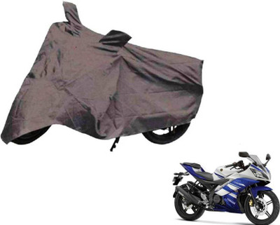 ANLOPE Waterproof Two Wheeler Cover for Yamaha(R15 V3, Grey)