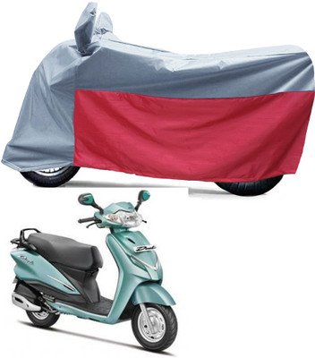 KUMARSON Two Wheeler Cover for Hero(Duet, Grey, Red)