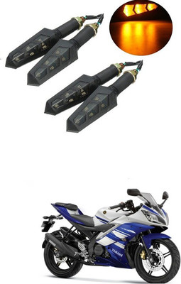 PRTEK Front, Side LED Indicator Light for Yamaha R15(Orange)
