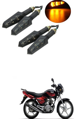 PRTEK Front, Side LED Indicator Light for Yamaha YBR 125(Orange)