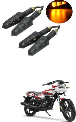 PRTEK Front, Side LED Indicator Light for TVS Phoenix 125(Orange)
