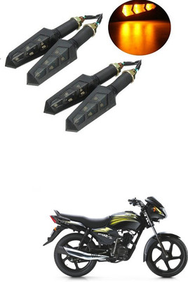 PRTEK Front, Side LED Indicator Light for TVS Star City(Orange)
