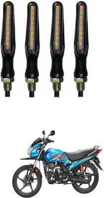 PRTEK Front, Side LED Indicator Light for Hero Passion Pro(Orange)