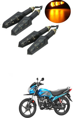 PRTEK Front, Side LED Indicator Light for Hero Passion Pro(Orange)
