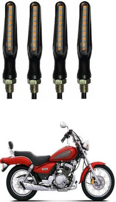 PRTEK Front, Side LED Indicator Light for Yamaha Enticer 125(Orange)