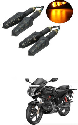 PRTEK Front, Side LED Indicator Light for Hero Karizma R(Orange)