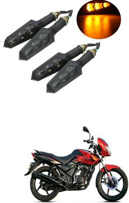 PRTEK Front, Side LED Indicator Light for TVS Flame DS125(Orange)