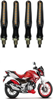 PRTEK Front, Side LED Indicator Light for Hero CBZ Xtreme(Orange)